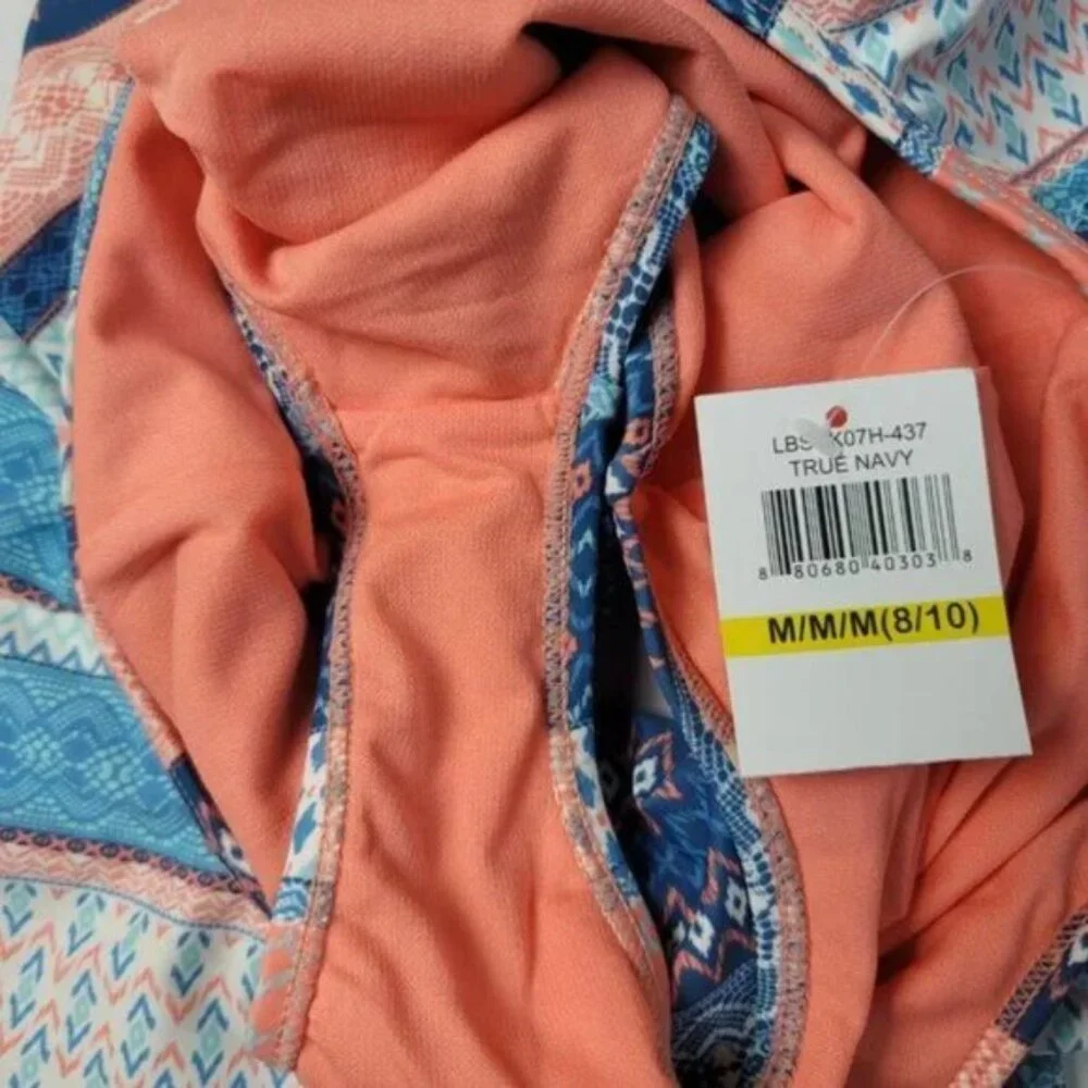 Lucky Brand Abby One Piece Summer Swimsuit Size M